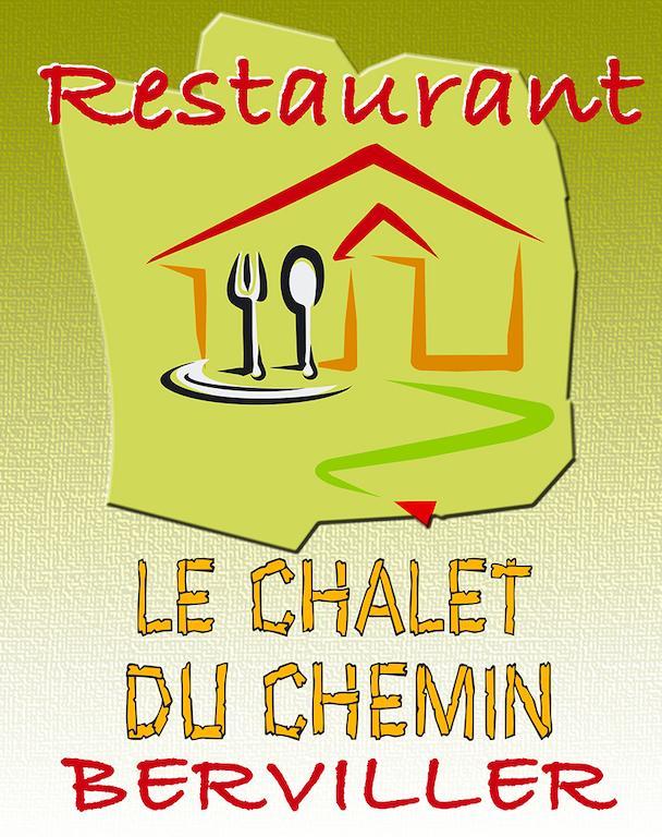 Berviller-en-Moselle Le Chalet Du Chemin Et Sa Roulotte מראה חיצוני תמונה